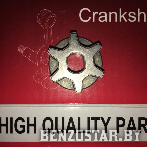 Ведущая звездочка для электропил тип W, D-30мм, H-11мм, внутренний овал 10х8,6мм, шаг цепи 3,8